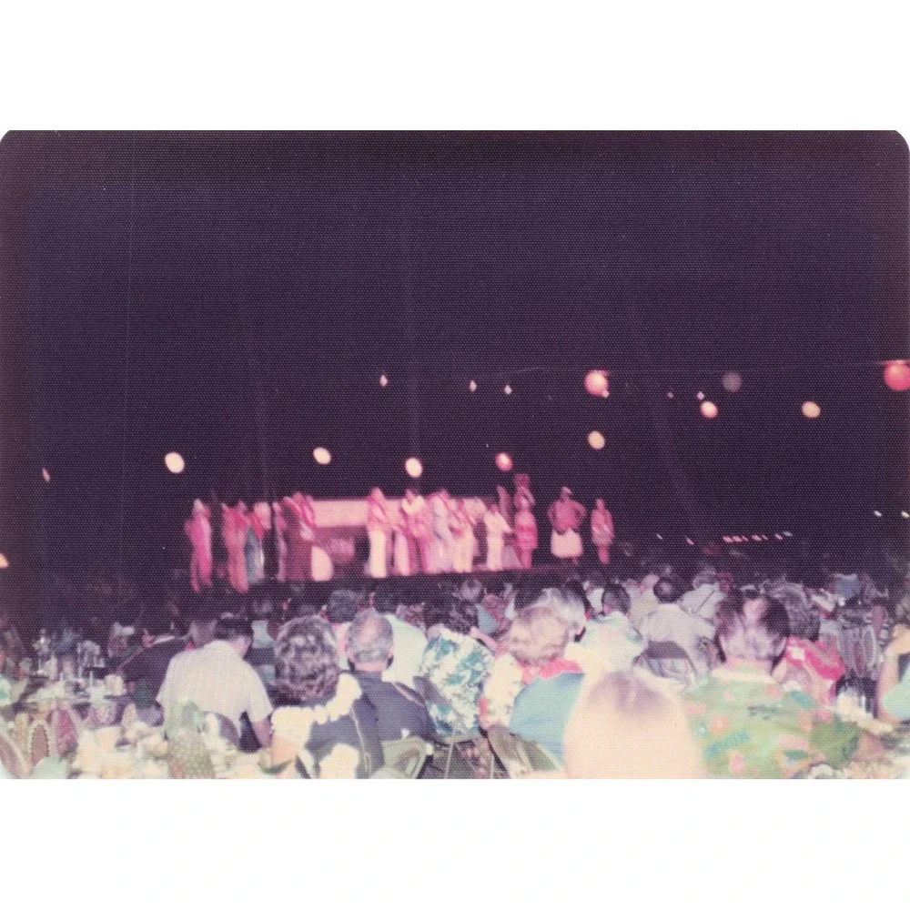 Vintage 1970s Hawaii Pacific USAF Luau Dinner Show Night Photos Lot of 31 - Picture 1 of 16